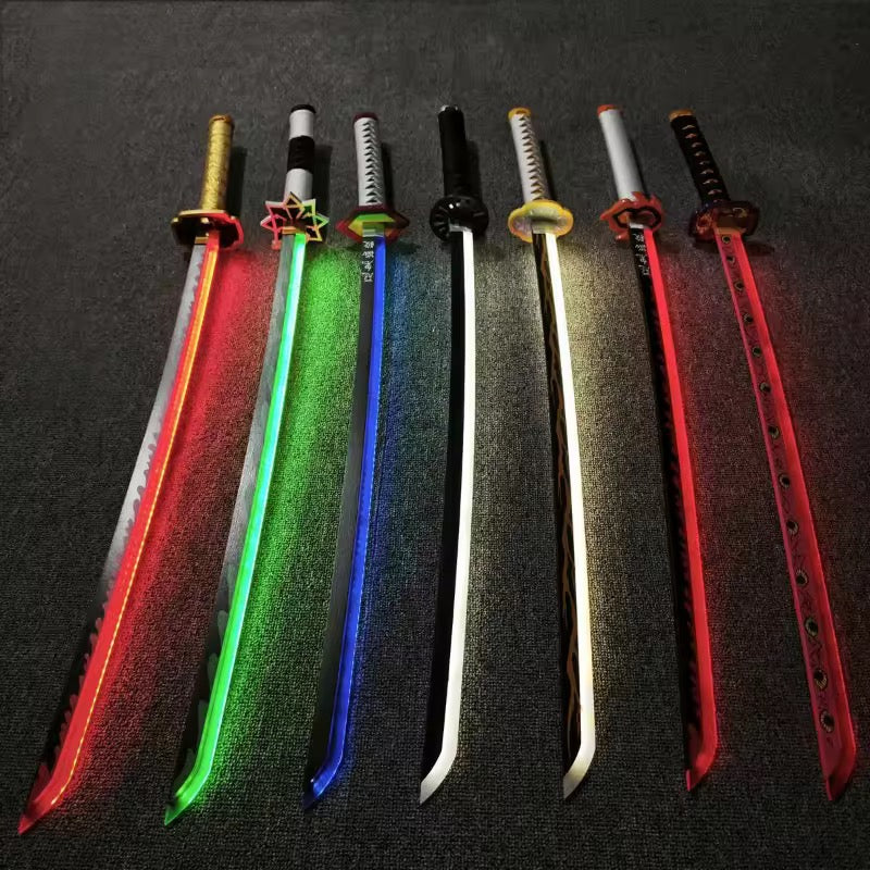 Glowing LED Katanas