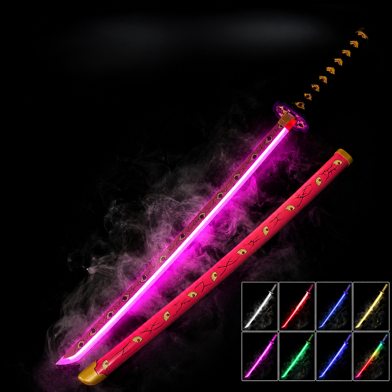 Smoking LED Katanas