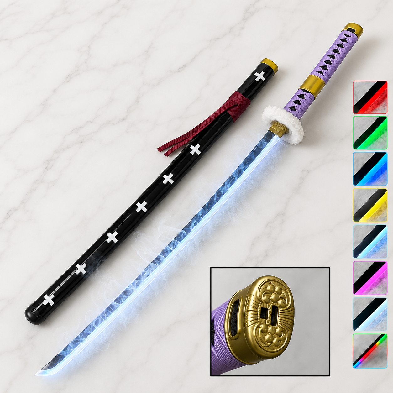 Smoking LED Katanas